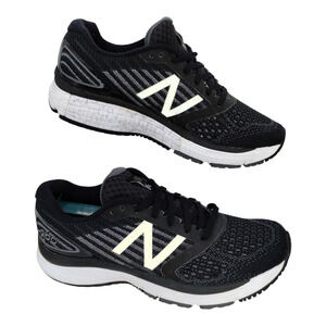 New Balance 860 v9 Womens Running Shoes Black Gray Athletic Sneaker Size 7B